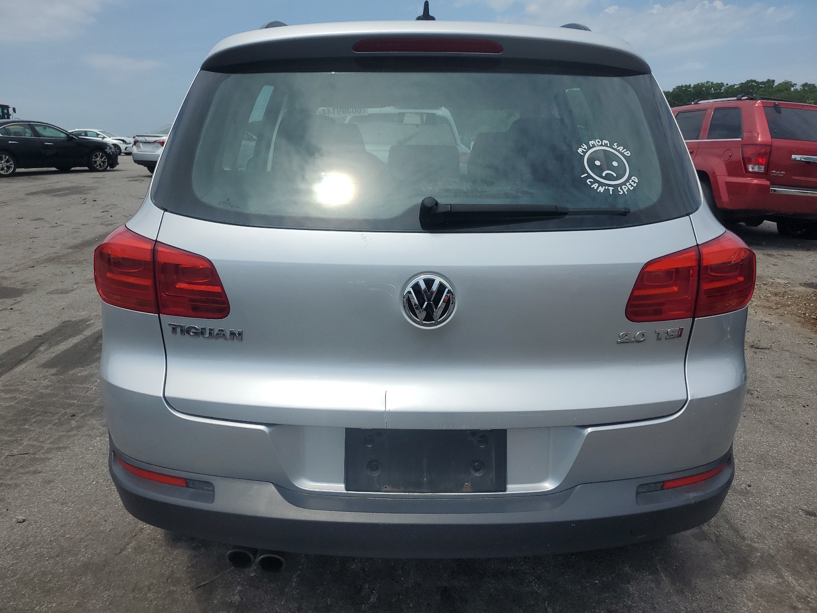 WVGAV7AX0FW548835 2015 Volkswagen Tiguan S