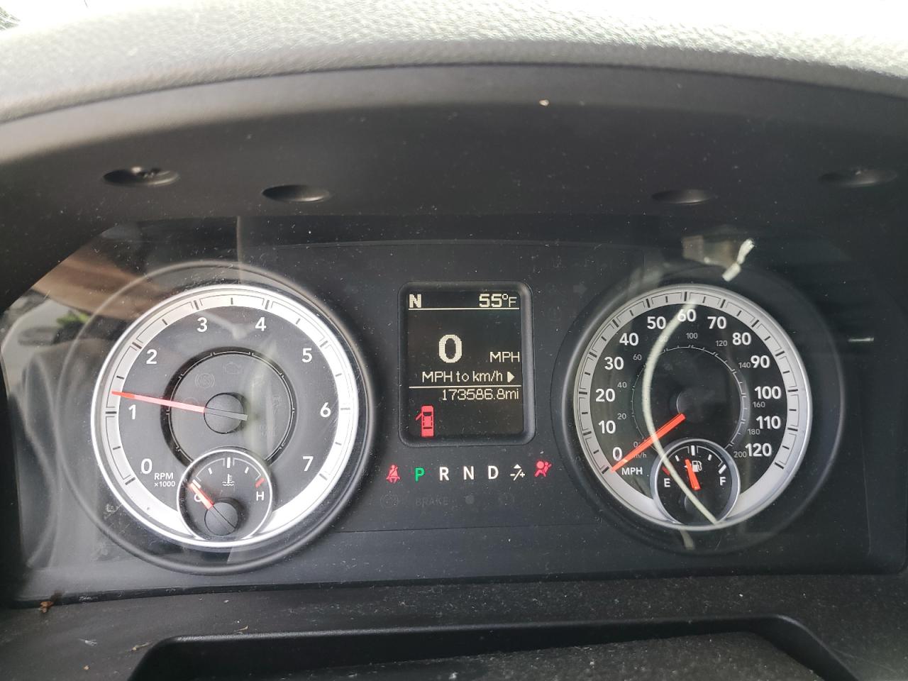 2013 Ram 1500 Slt VIN: 1C6RR7GTXDS626856 Lot: 61116184