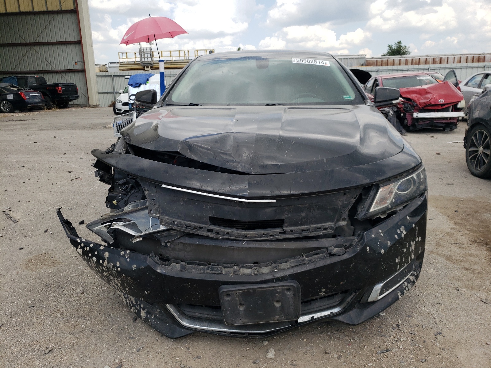 2017 Chevrolet Impala Lt vin: 2G1105SA2H9166280