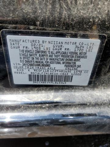 2021 NISSAN VERSA SV 3N1CN8EV4ML865065  54390514