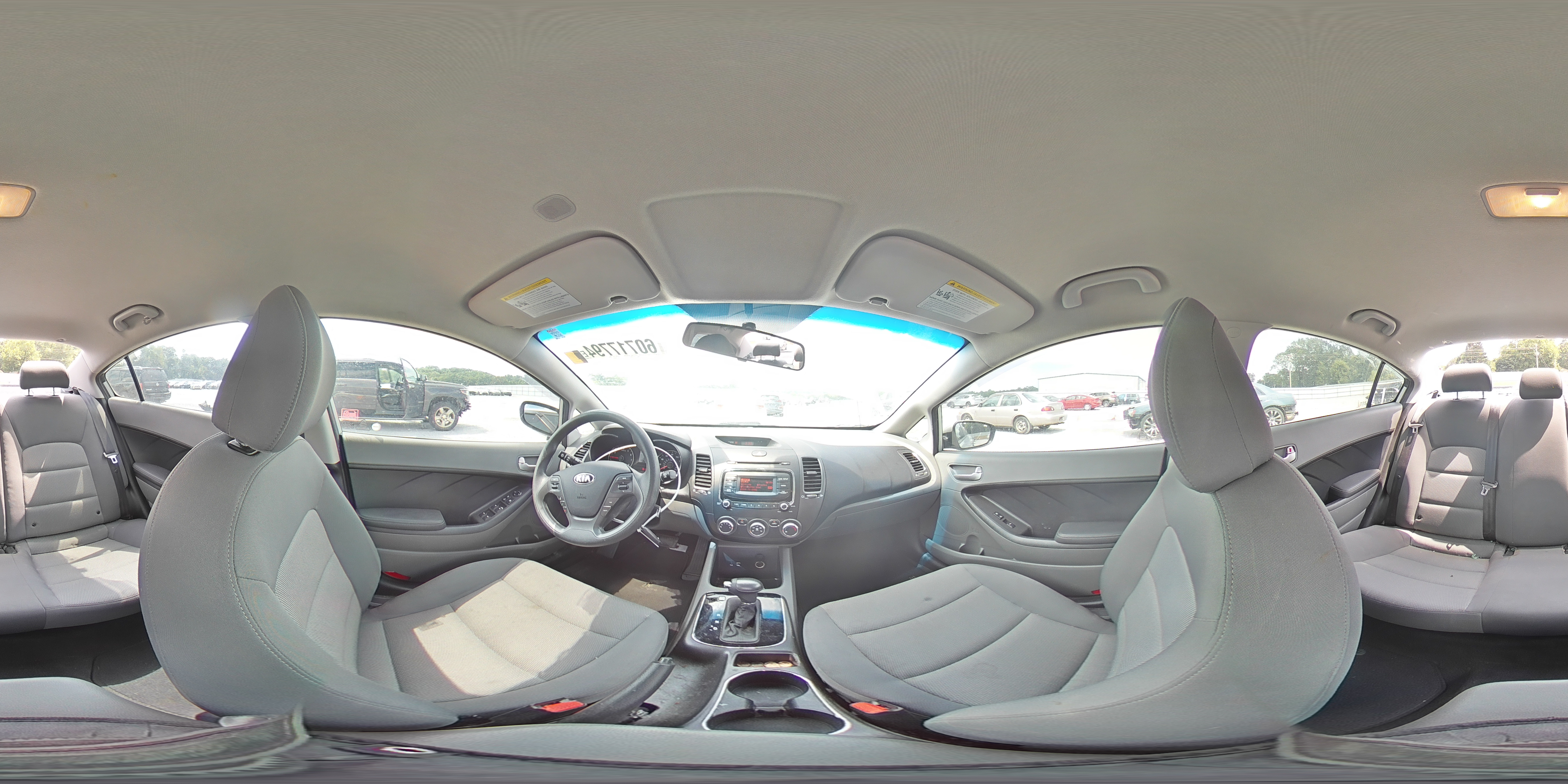 2017 Kia Forte Lx VIN: 3KPFK4A73HE063393 Lot: 60717794