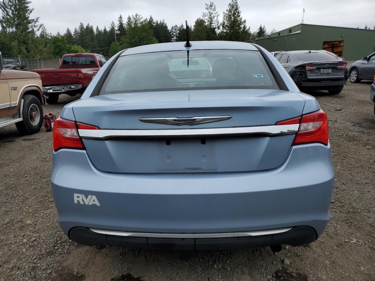 2014 Chrysler 200 Lx VIN: 1C3CCBAB9EN206979 Lot: 58704974