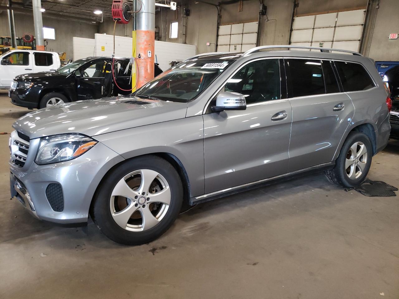 2017 Mercedes-Benz Gls 450 4Matic VIN: 4JGDF6EE8HA771170 Lot: 58691594