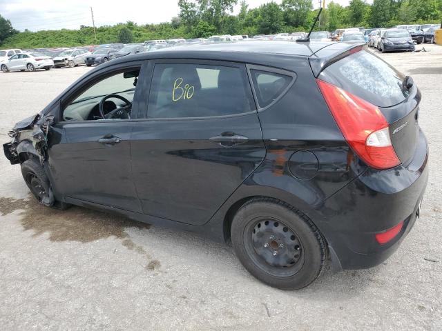  HYUNDAI ACCENT 2016 Чорний