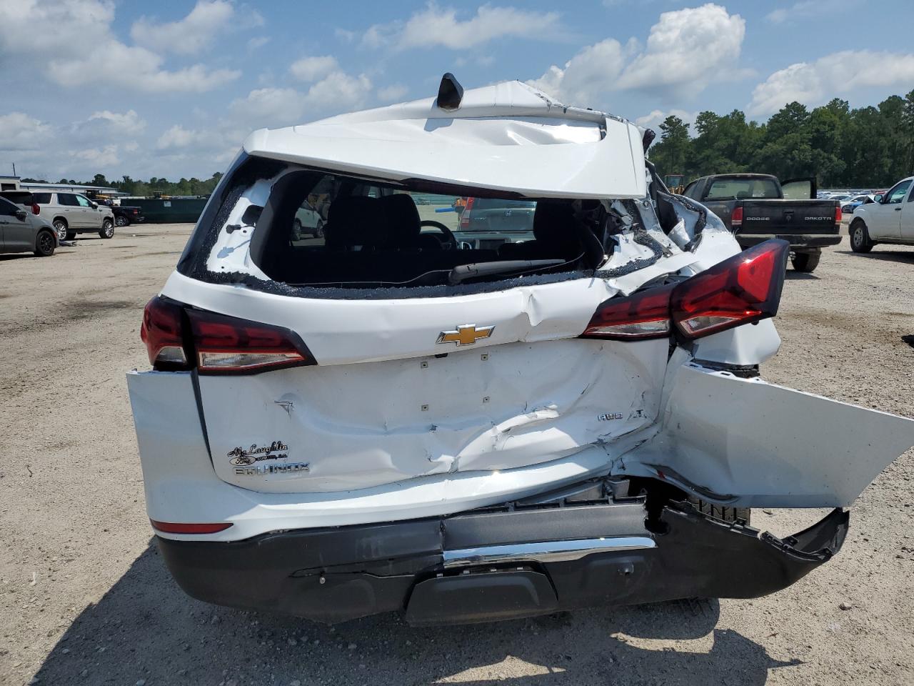 2022 Chevrolet Equinox Lt VIN: 3GNAXUEV2NL105927 Lot: 57492354