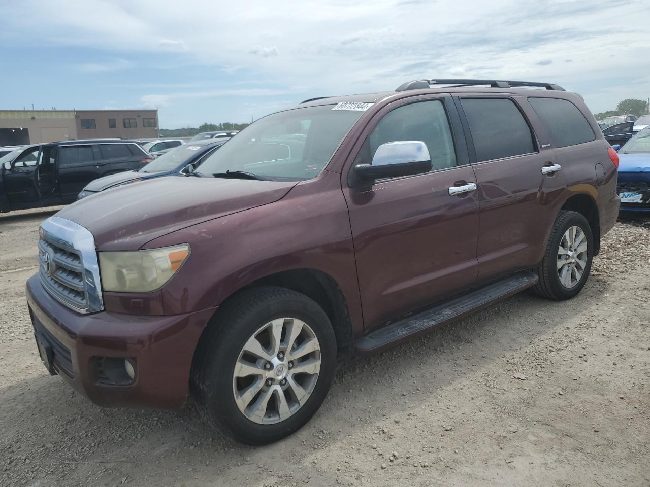 2008 Toyota Sequoia Limited VIN: 5TDBY68A78S002418 Lot: 60722844
