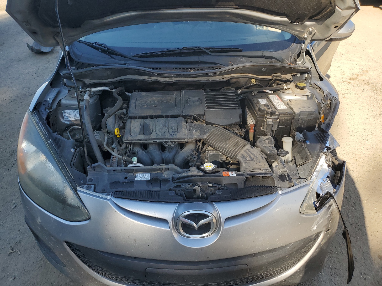 JM1DE1KY8D0152660 2013 Mazda Mazda2