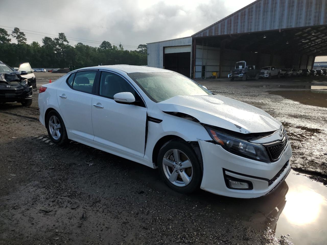 2014 Kia Optima Lx VIN: 5XXGM4A70EG260801 Lot: 58346934