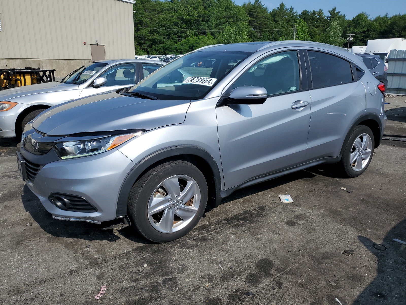 2019 Honda Hr-V Exl vin: 3CZRU6H74KM720198