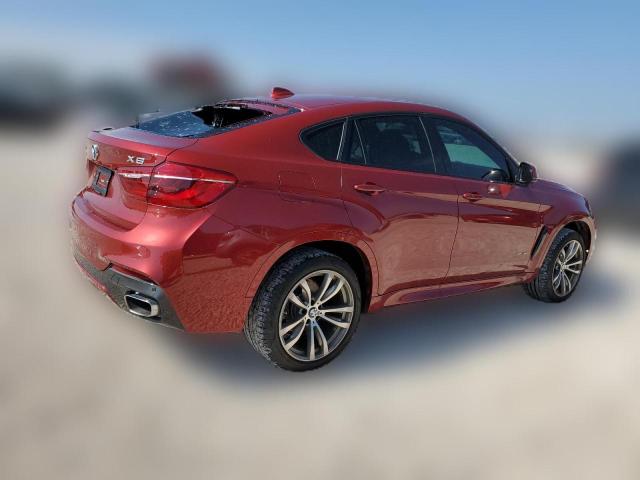  BMW X6 2017 Красный