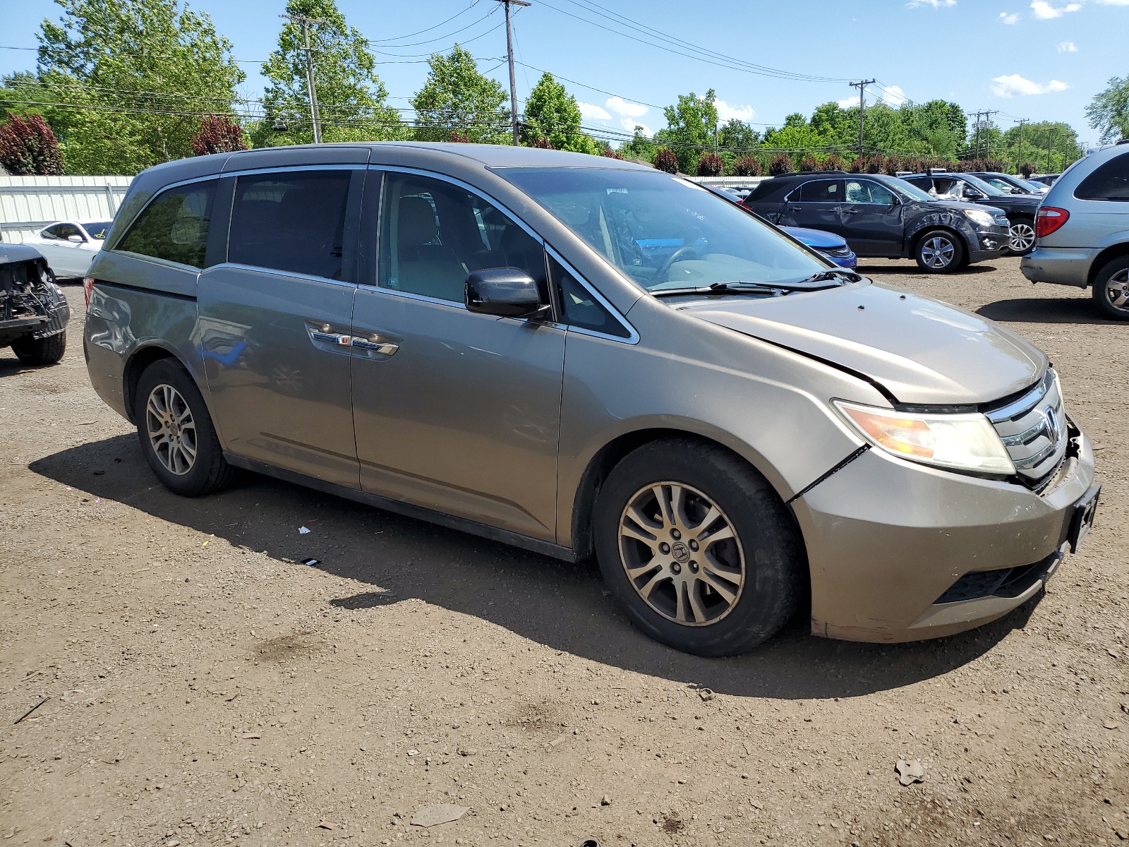 5FNRL5H4XCB082554 2012 Honda Odyssey Ex