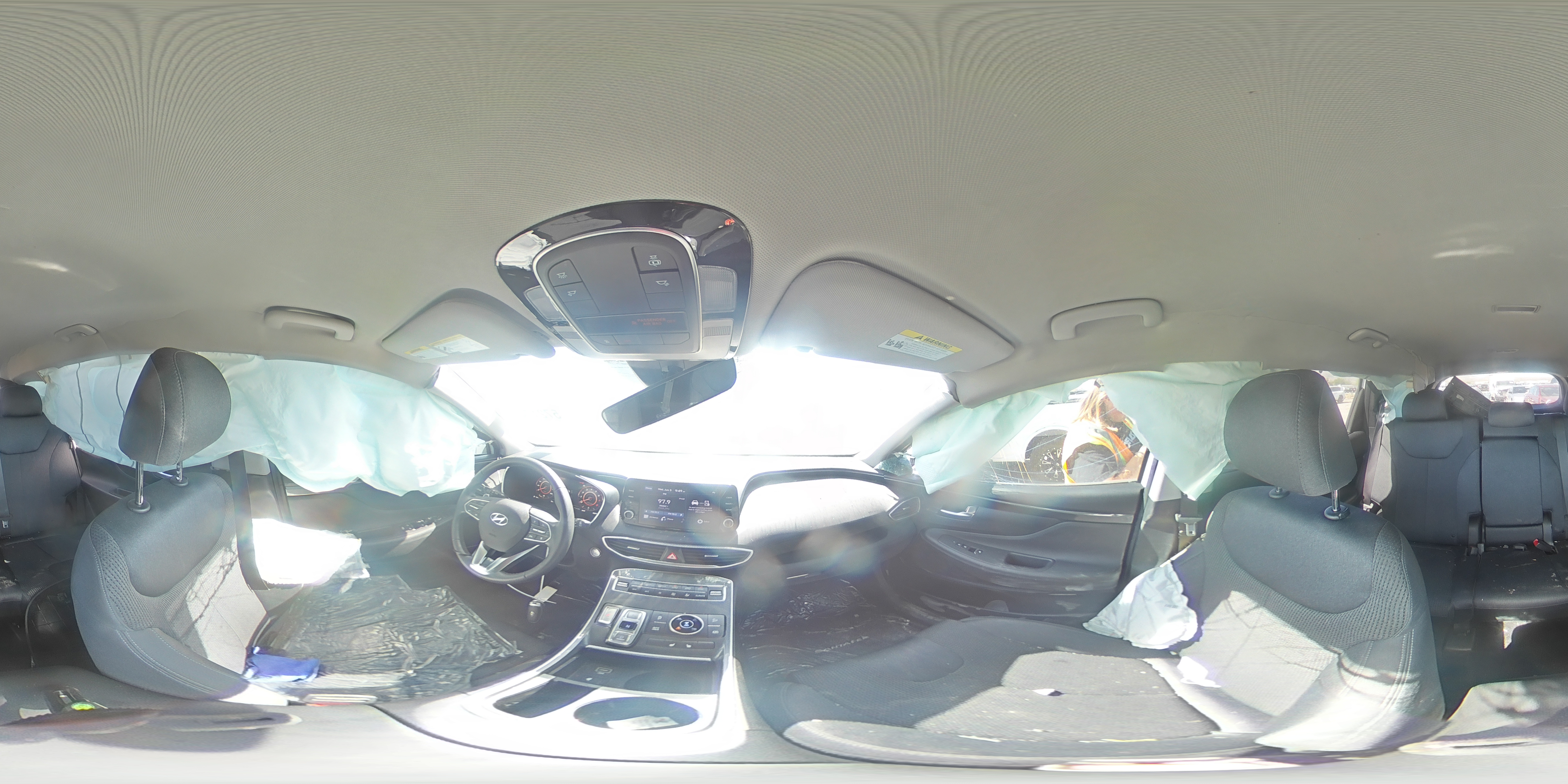 2022 Hyundai Santa Fe Sel VIN: 5NMS6DAJ8NH381173 Lot: 57217494