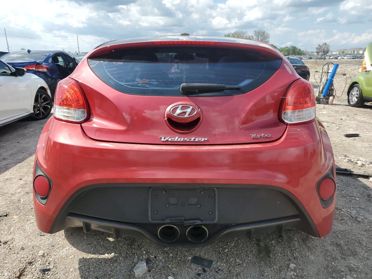 2013 Hyundai Veloster Turbo VIN: KMHTC6AEXDU144523 Lot: 58151394