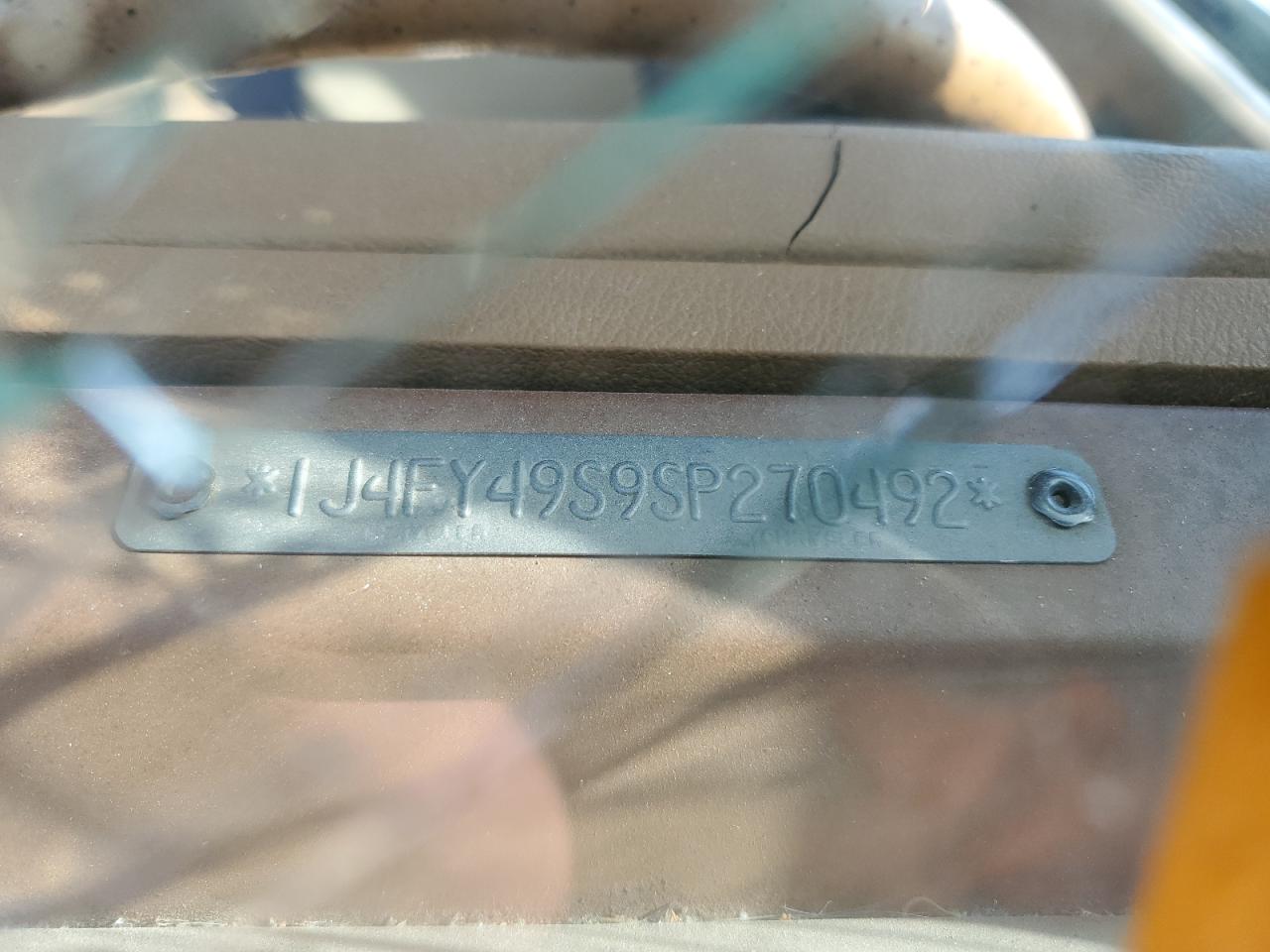 1995 Jeep Wrangler / Yj Sahara VIN: 1J4FY49S9SP270492 Lot: 58958964
