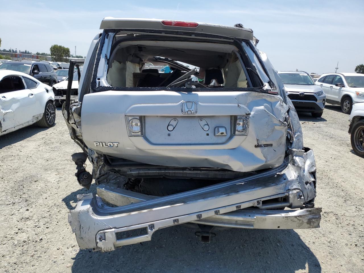 2006 Honda Pilot Ex VIN: 2HKYF18766H543213 Lot: 59540504