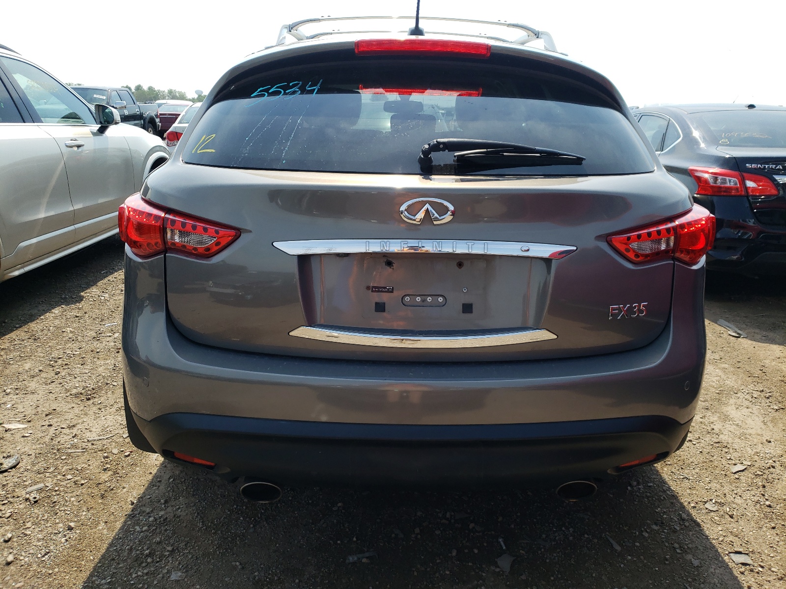 JN8AS1MW3AM850464 2010 Infiniti Fx35