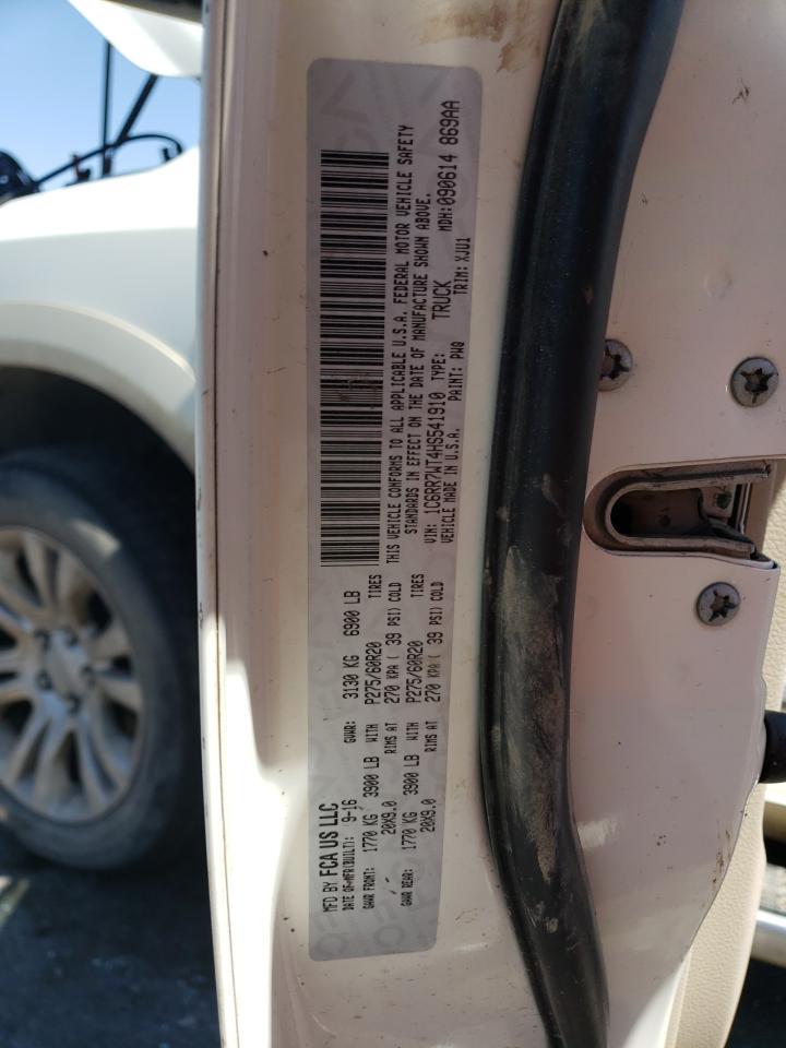 2017 Ram 1500 Longhorn VIN: 1C6RR7WT4HS541910 Lot: 58674904