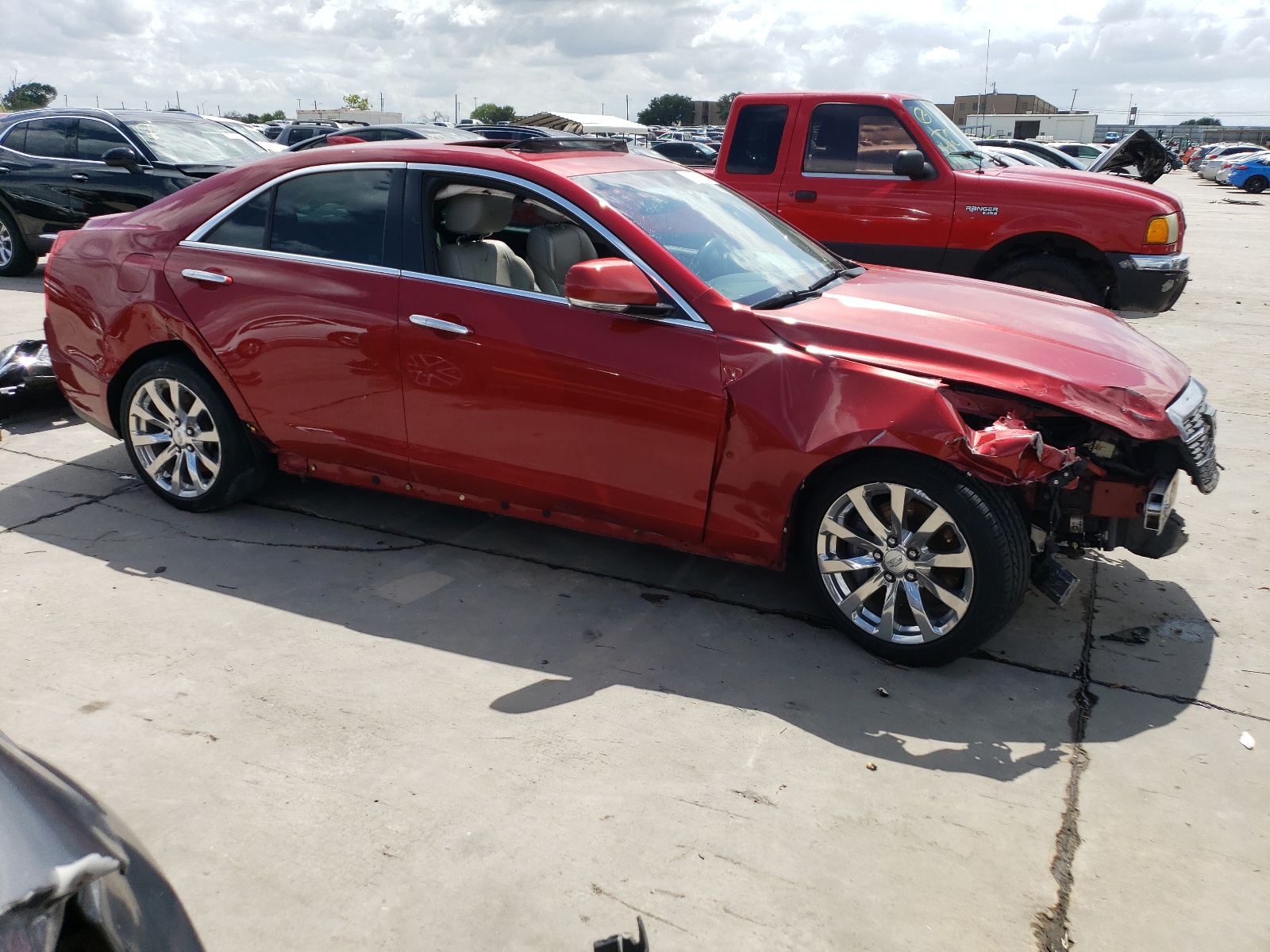 2017 Cadillac Ats Luxury vin: 1G6AB5RX1H0118990