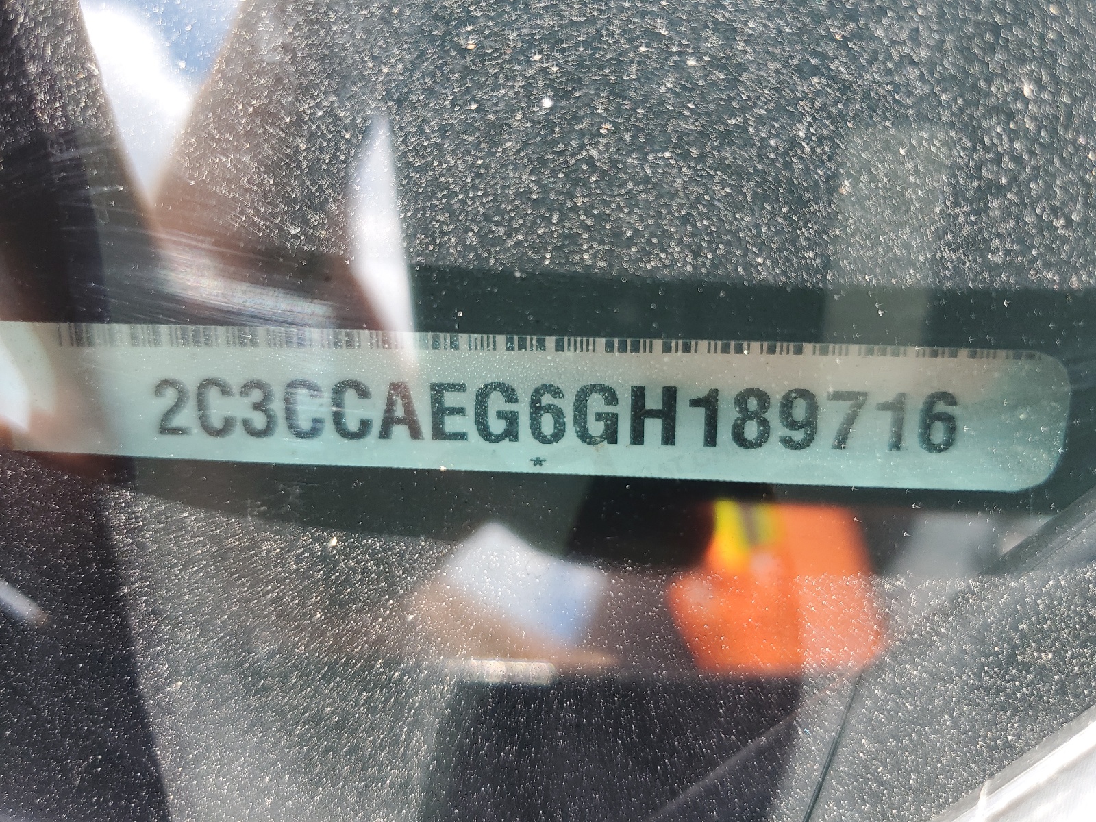 2C3CCAEG6GH189716 2016 Chrysler 300C