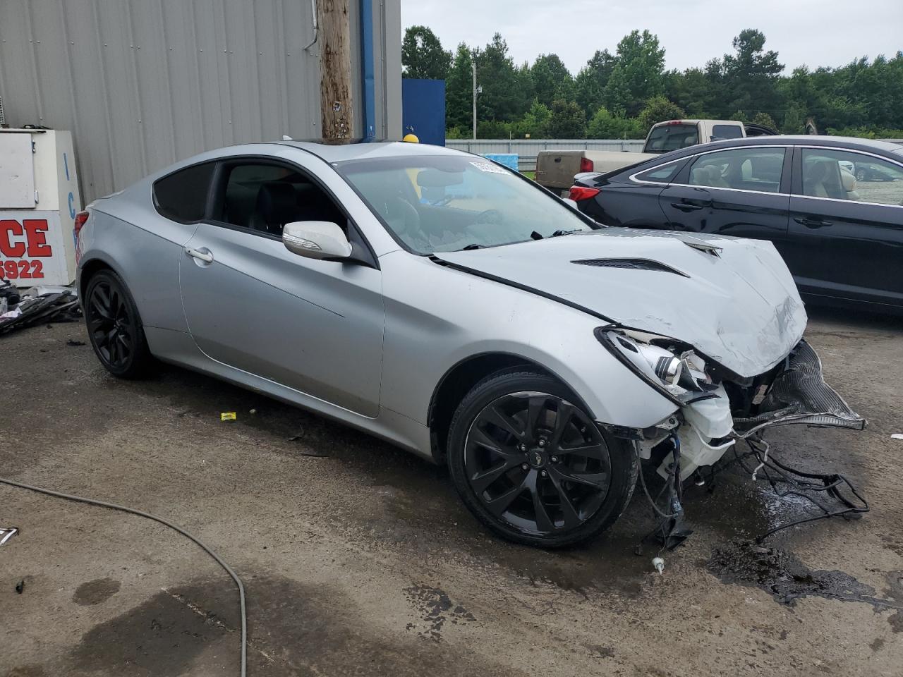 2013 Hyundai Genesis Coupe 3.8L VIN: KMHHU6KJXDU080613 Lot: 59761184