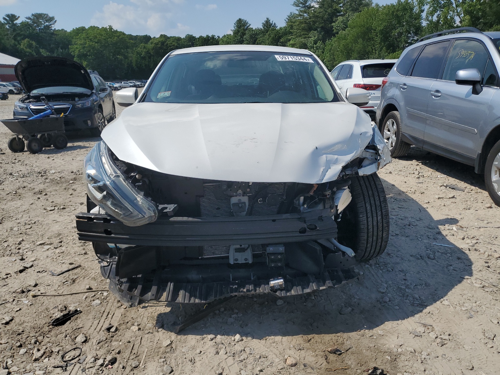 2019 Nissan Sentra S vin: 3N1AB7AP8KY451384