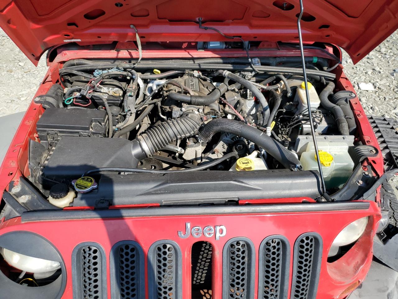 2008 Jeep Wrangler X VIN: 1J4FA24188L587350 Lot: 59619264