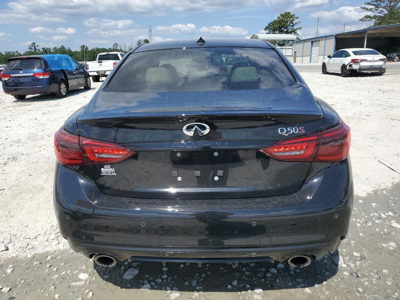 2023 Infiniti Q50 Red Sport 400 VIN: JN1FV7DP9PM570404 Lot: 60103884