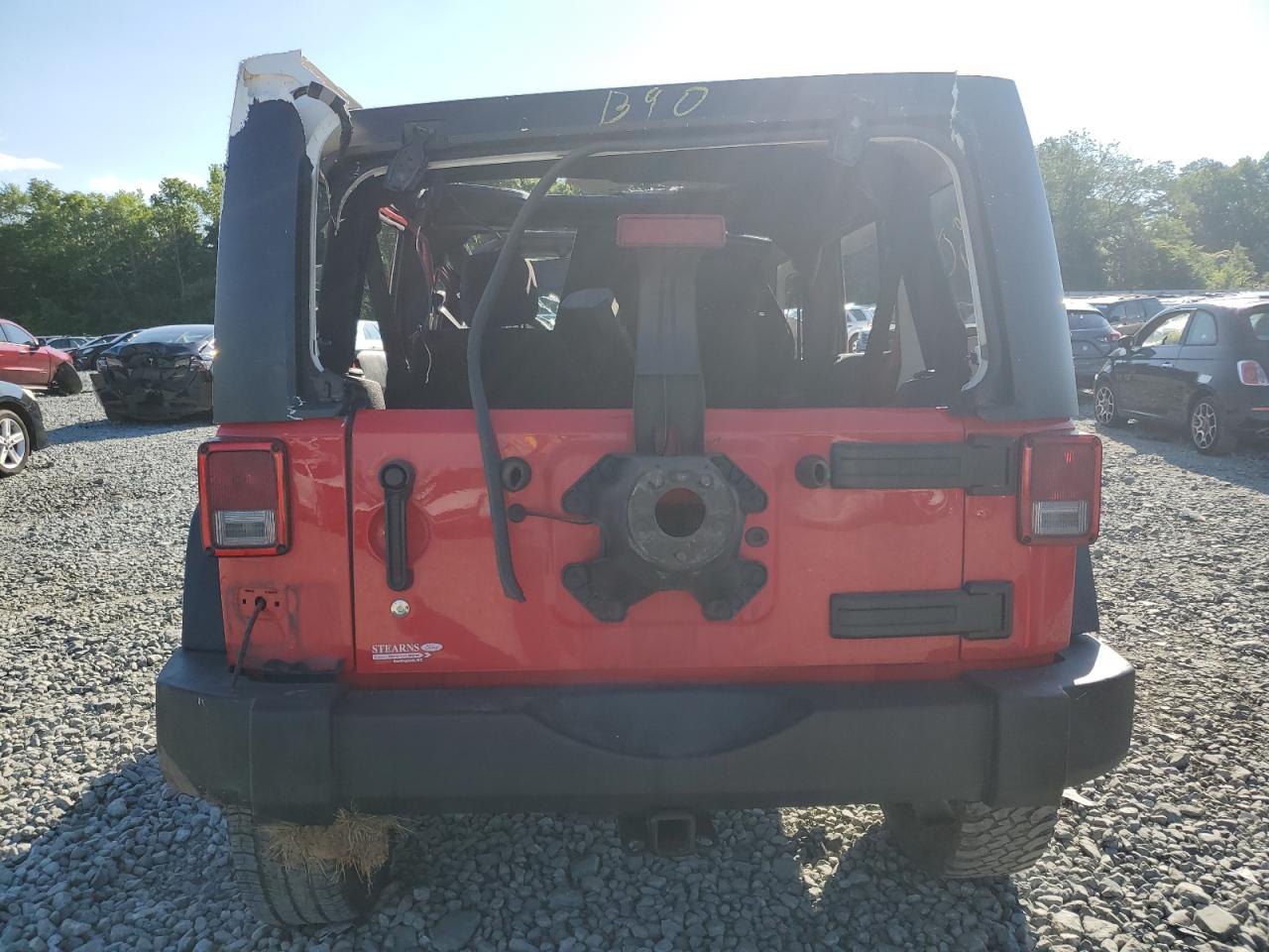 2016 Jeep Wrangler Unlimited Sport VIN: 1C4BJWDG1GL229215 Lot: 58454774