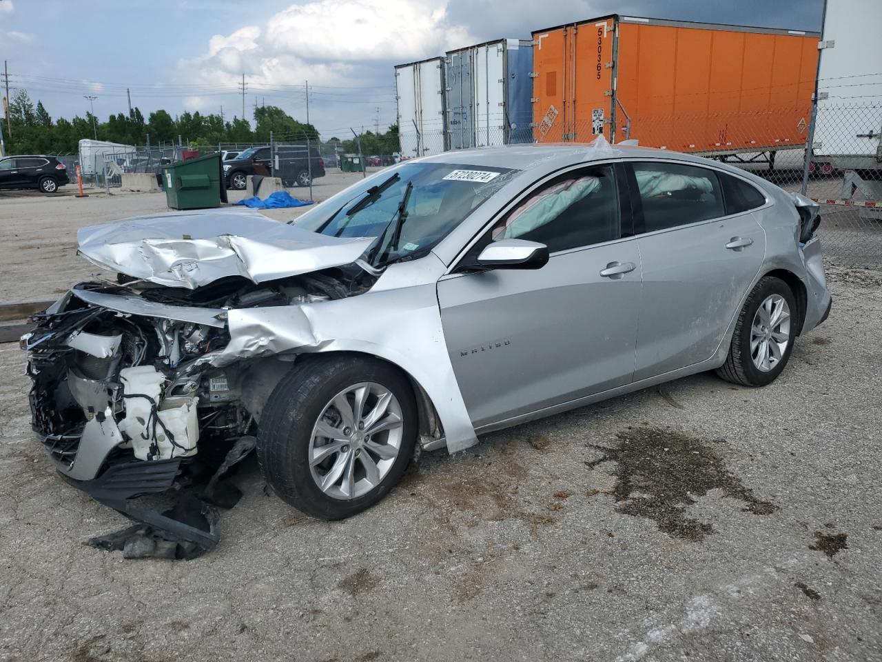 1G1ZD5ST2MF070739 2021 CHEVROLET MALIBU - Image 1