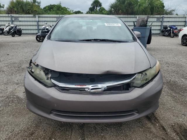 Sedans HONDA CIVIC 2012 Brown