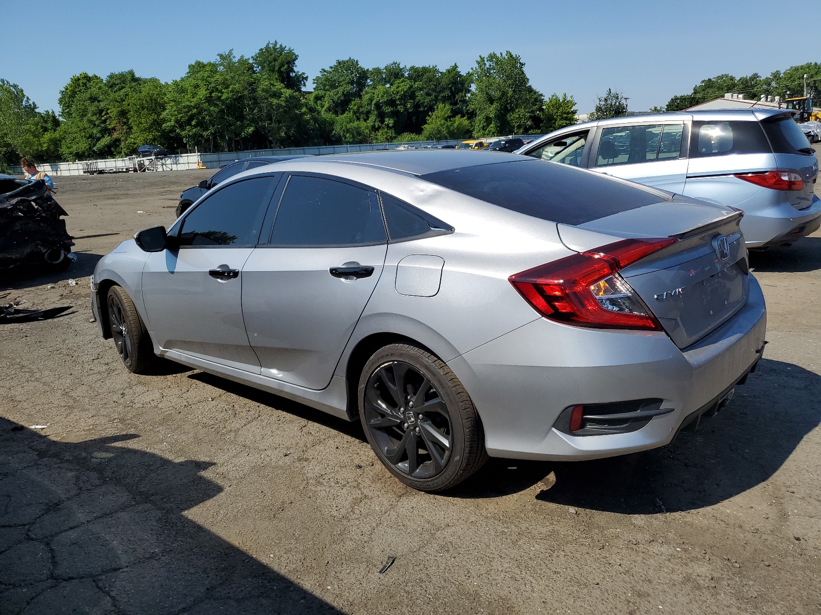 2019 Honda Civic Sport vin: 2HGFC2F8XKH542314