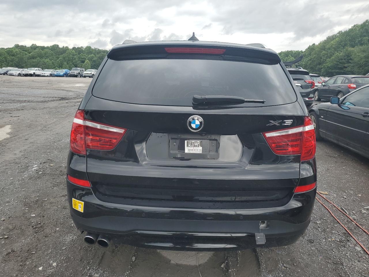 VIN 5UXWZ7C59H0U44813 2017 BMW X3 no.6