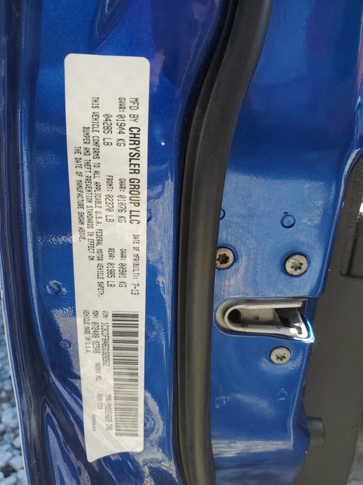 2013 Dodge Dart Sxt VIN: 1C3CDFBA8DD326562 Lot: 58304694