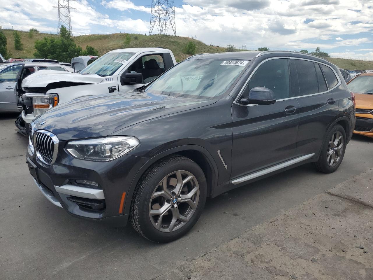 5UXTY5C05M9E84457 2021 BMW X3 - Image 1