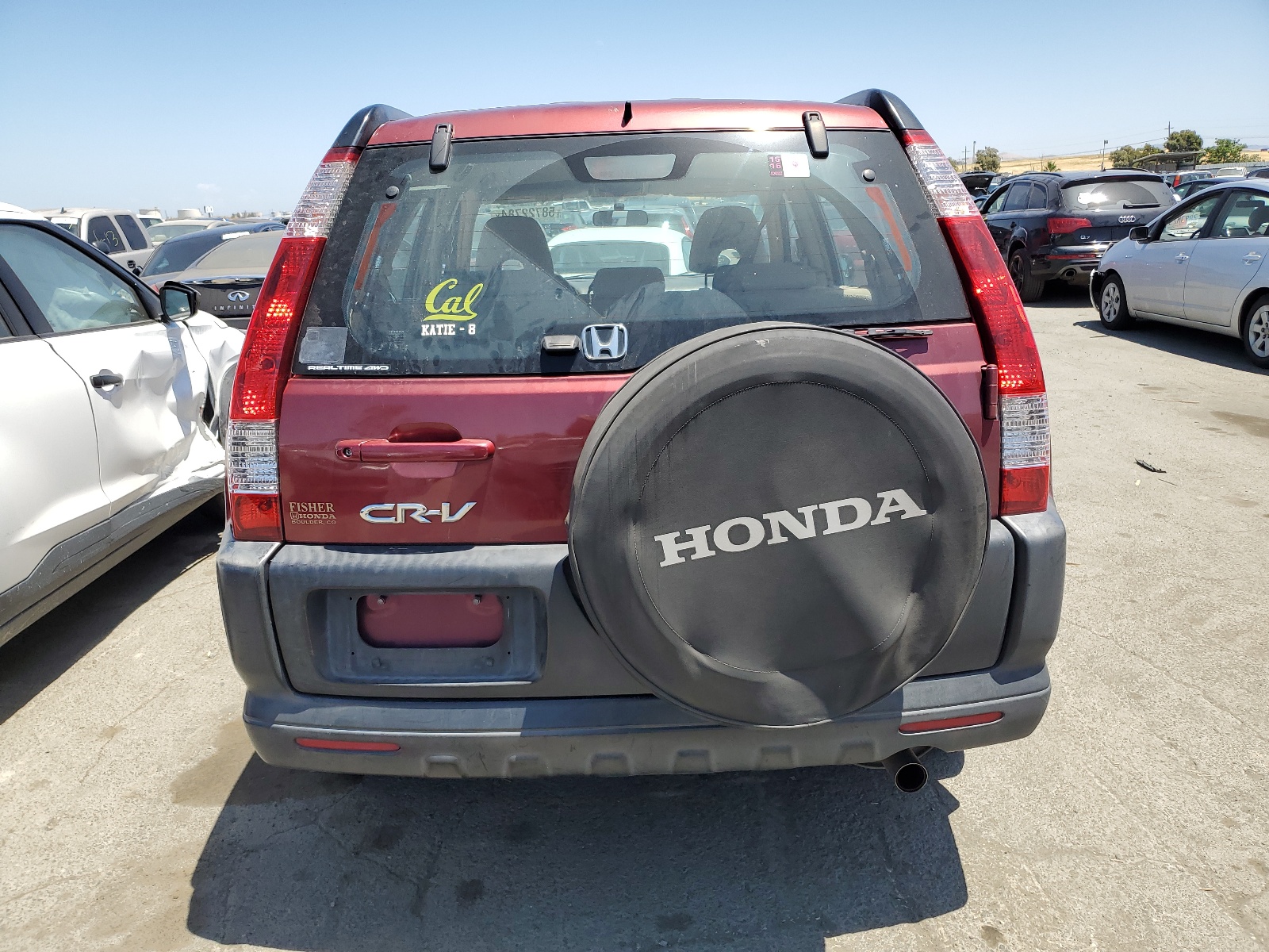 JHLRD78576C018378 2006 Honda Cr-V Lx