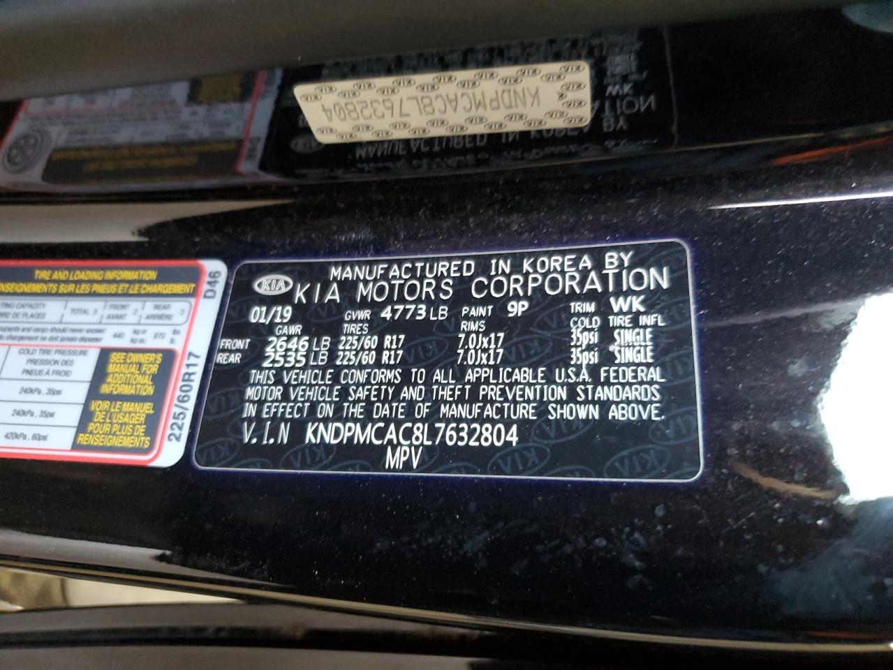 KNDPMCAC8L7632804 2020 KIA SPORTAGE - Image 12