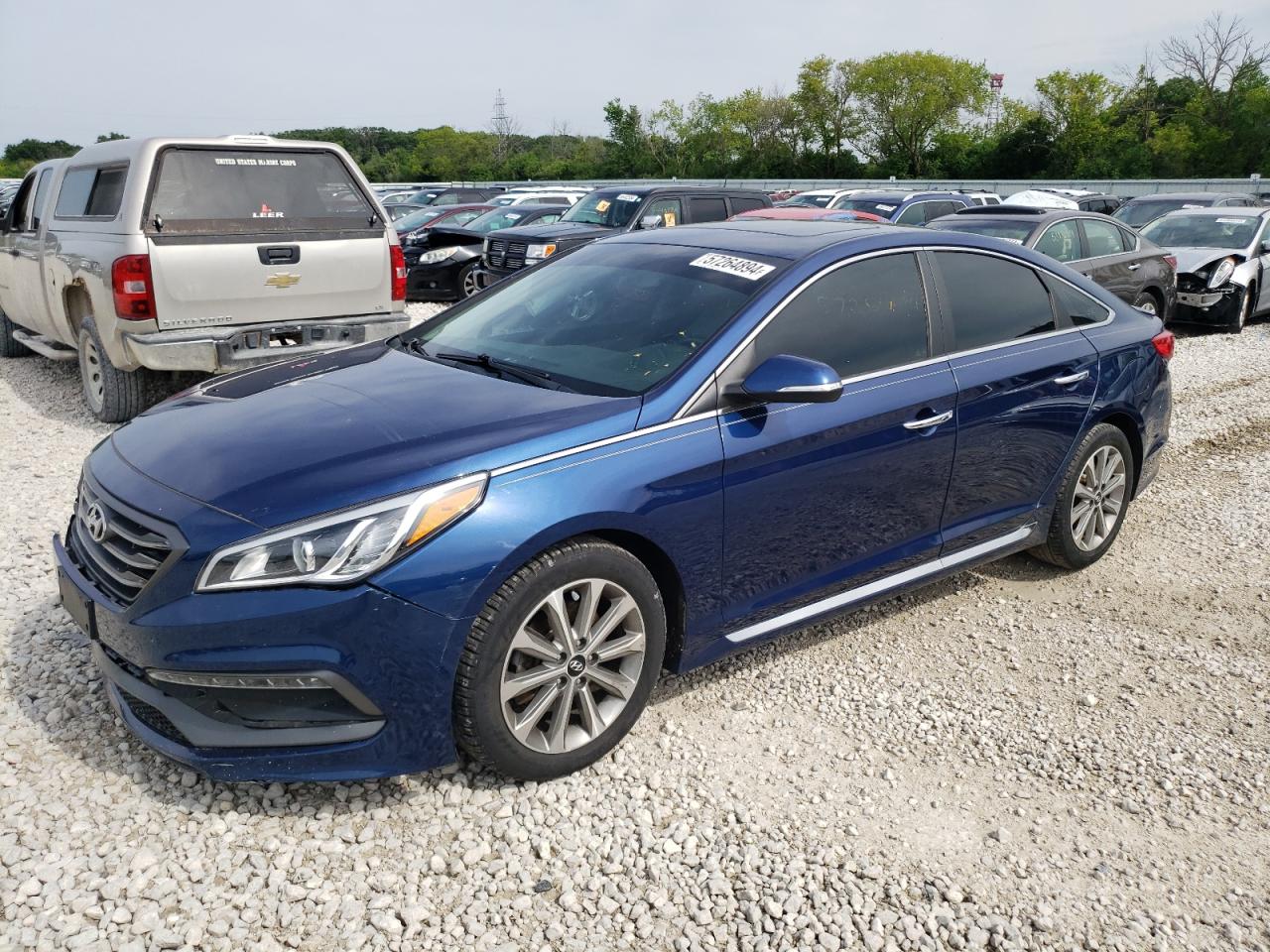 5NPE34AF4HH506310 2017 HYUNDAI SONATA - Image 1