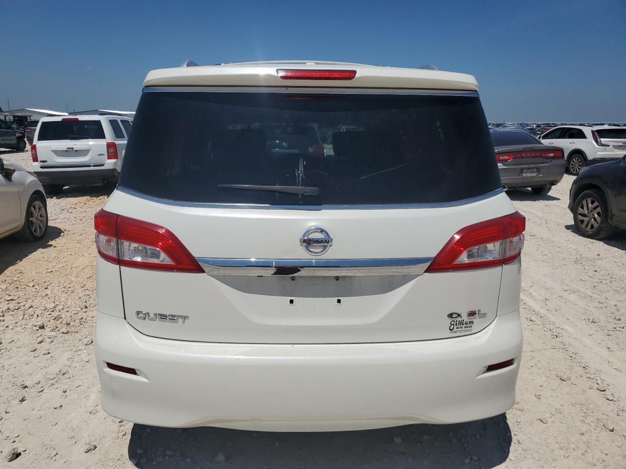 2012 Nissan Quest S VIN: JN8AE2KP7C9042357 Lot: 59224374