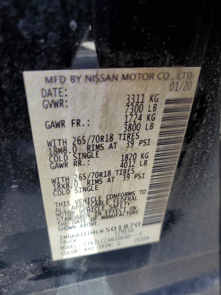 2020 Nissan Titan - Image 12