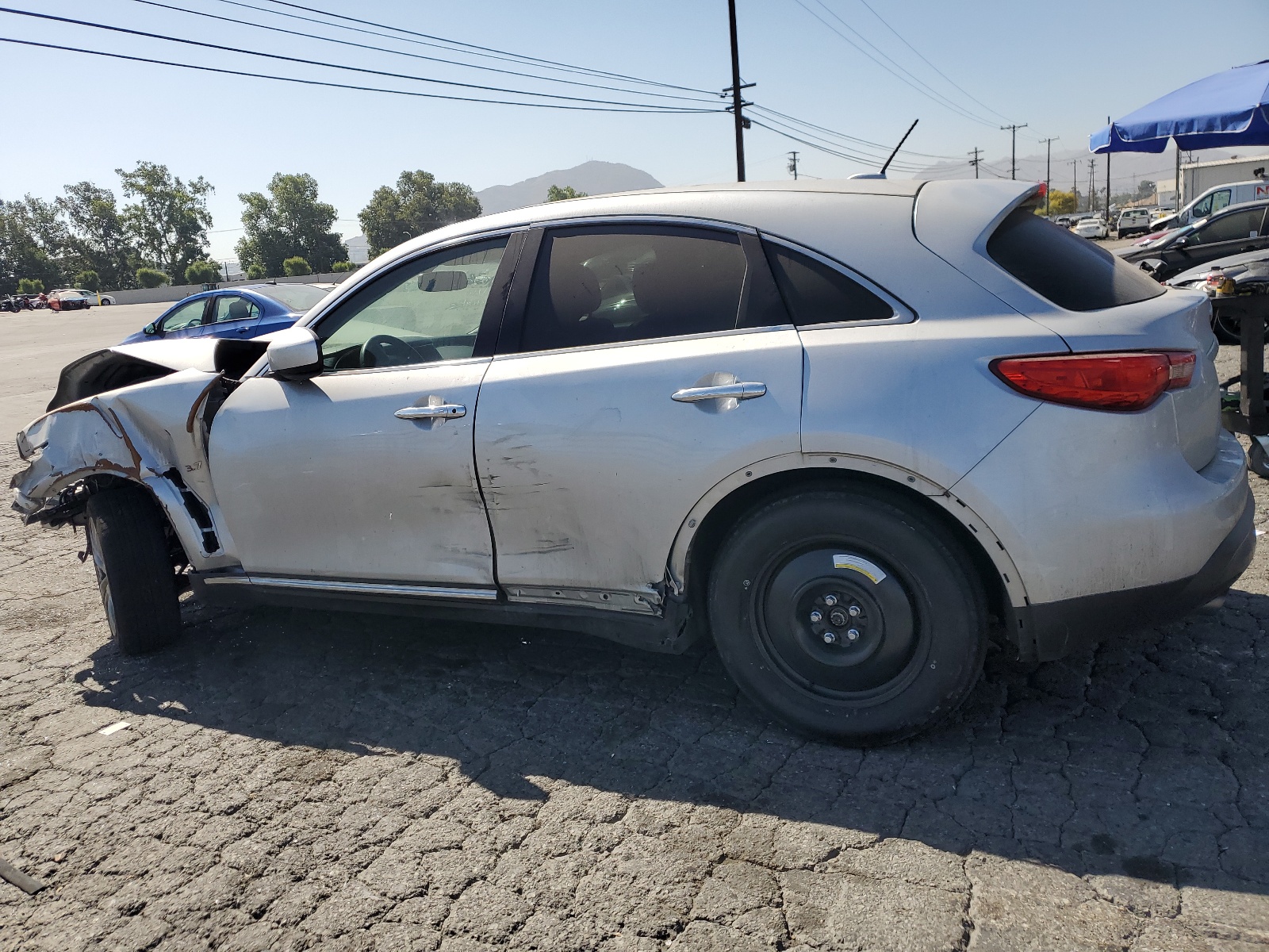 2017 Infiniti Qx70 vin: JN8CS1MWXHM414956