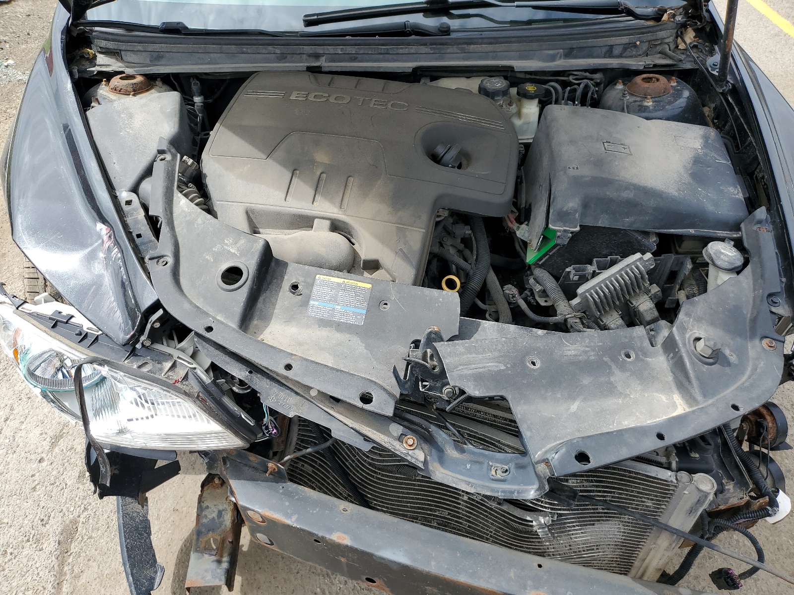 1G1ZD5EB7AF137205 2010 Chevrolet Malibu 2Lt