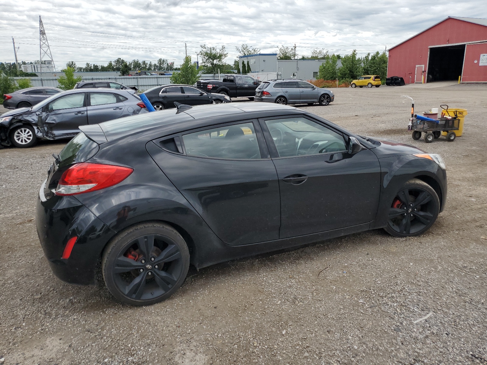 2012 Hyundai Veloster vin: KMHTC6AD3CU037545