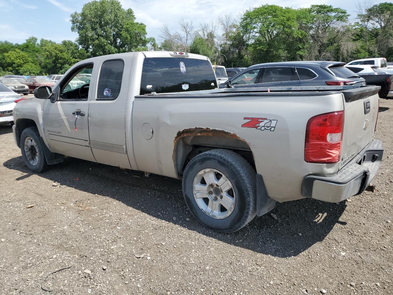 2008 Chevrolet Silverado K1500 VIN: 1GCEK19058Z212117 Lot: 58899984