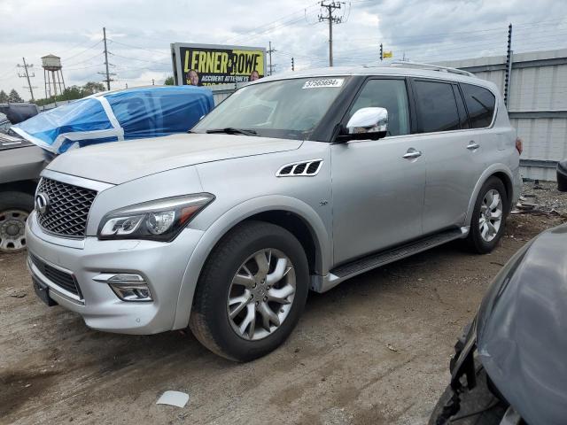 2015 Infiniti Qx80  за продажба в Chicago Heights, IL - Minor Dent/Scratches