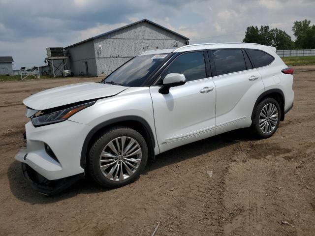  TOYOTA HIGHLANDER 2022 Білий