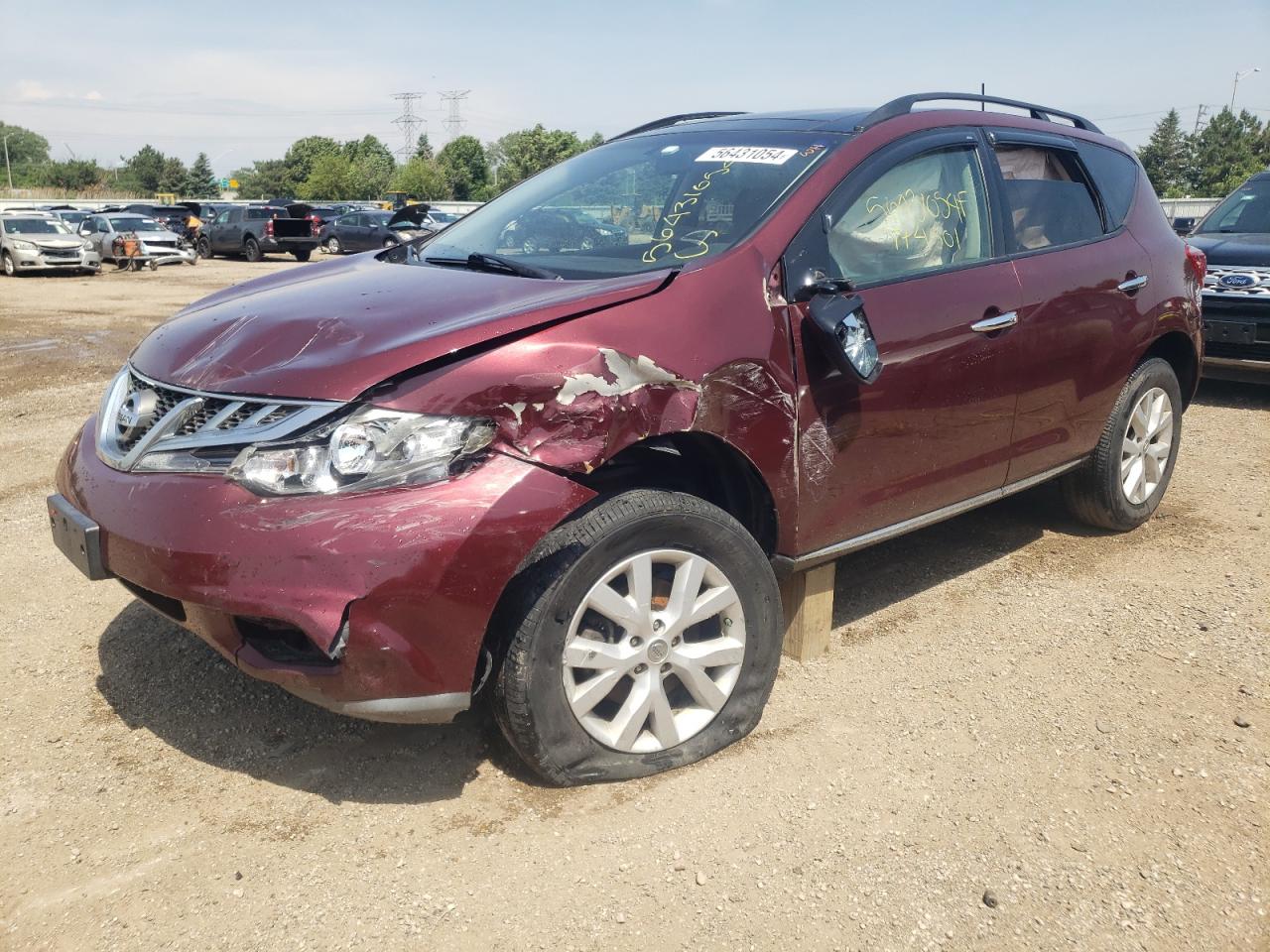 JN8AZ1MW1BW164408 2011 Nissan Murano S