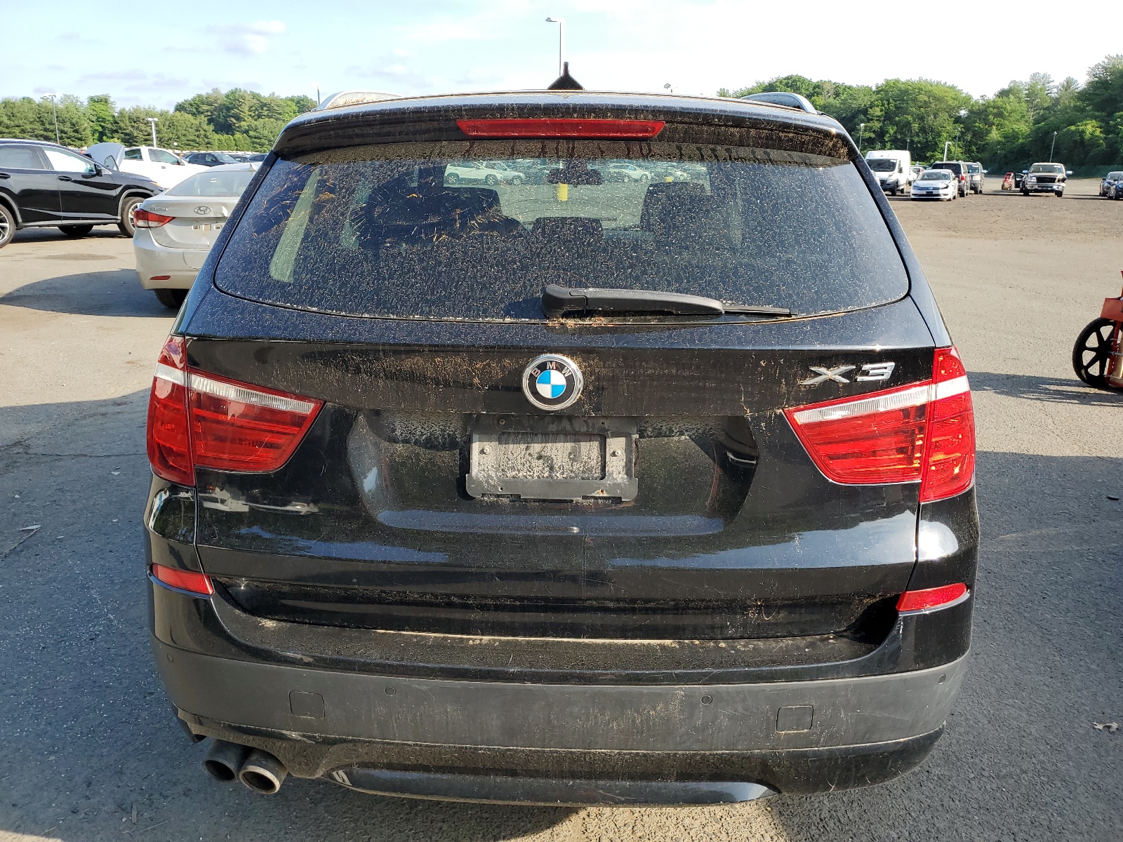 2013 BMW X3 xDrive28I vin: 5UXWX9C52D0D06299