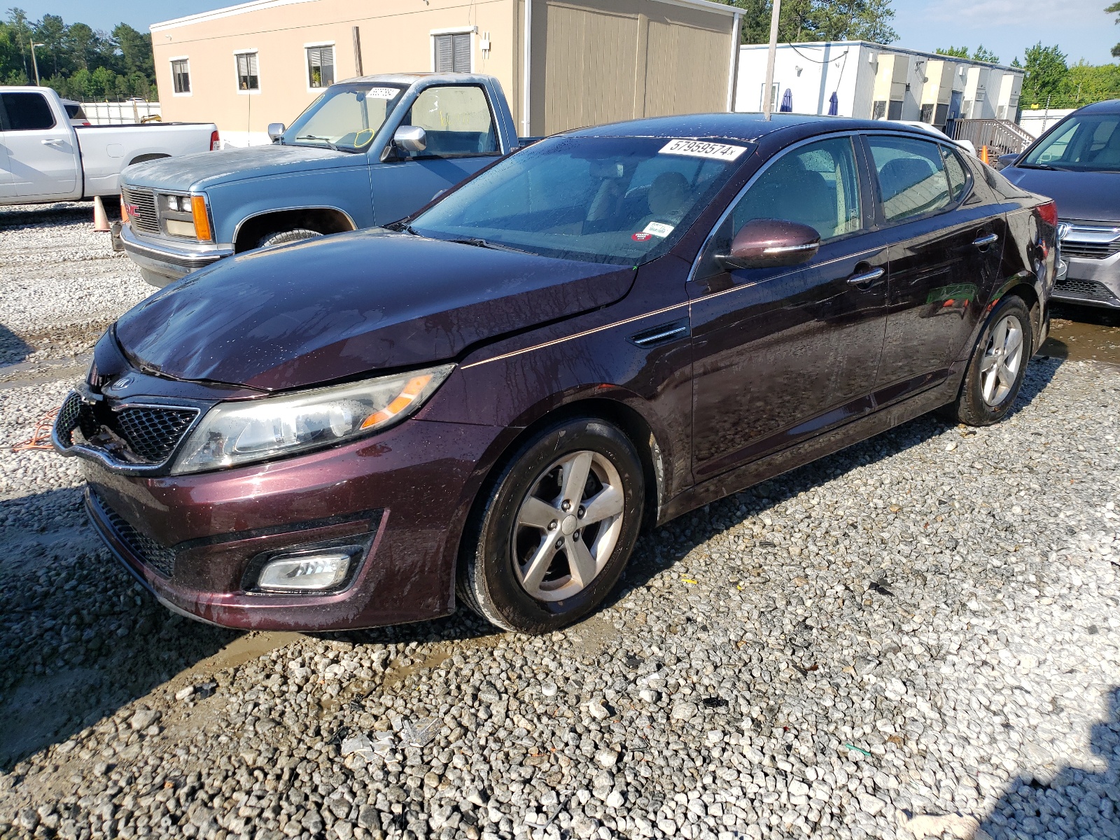 2015 Kia Optima Lx vin: 5XXGM4A76FG440270