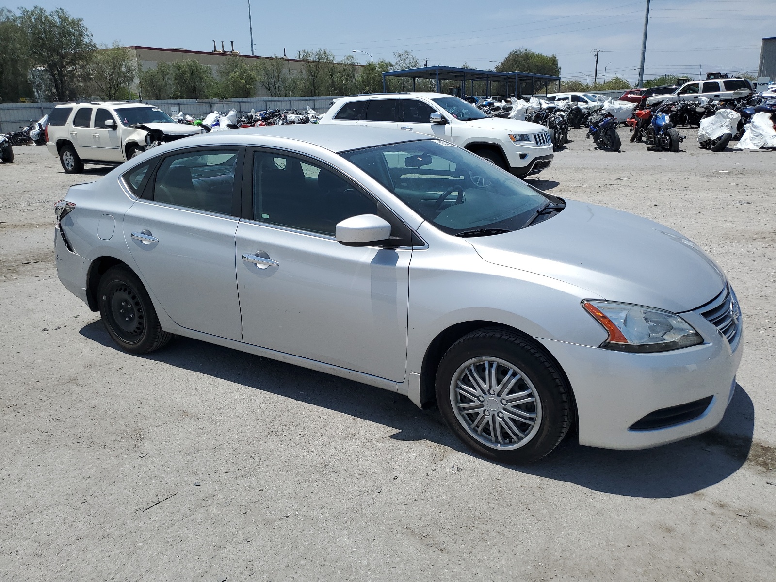 2014 Nissan Sentra S vin: 3N1AB7AP6EY217409