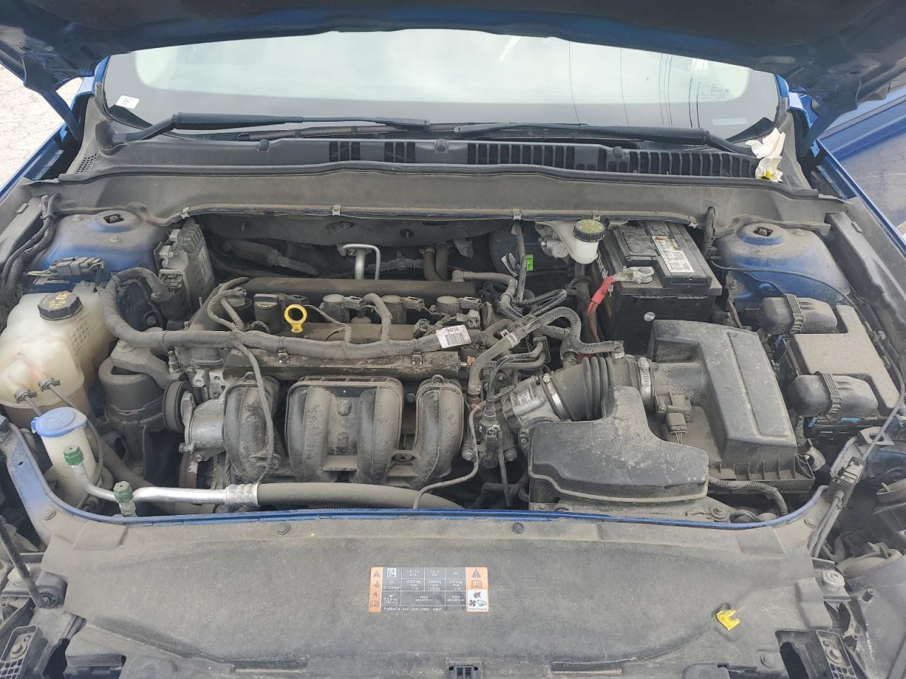 2017 Ford Fusion S VIN: 3FA6P0G70HR179344 Lot: 59346814